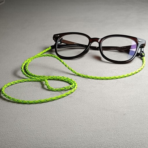 بند عینک سبز فسفری 