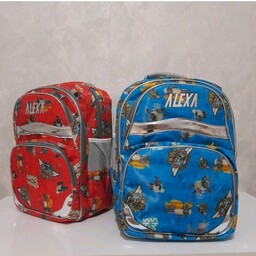 کیف مدرسه ای  Alexa طرح دار ، دخترانه  و پسرانه 