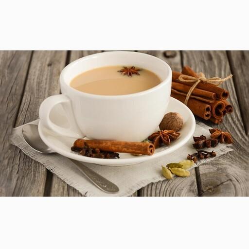 چای ماسالا اعلا100گرمی.بدون ماده مضر شیر خشک وکاملا ارگانیک