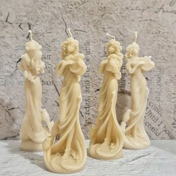شمع زیبای بانوی ویولن زن قابل سفارش در هر تعداد با هررنگی مناسب دیزاین منازل و هدیه 