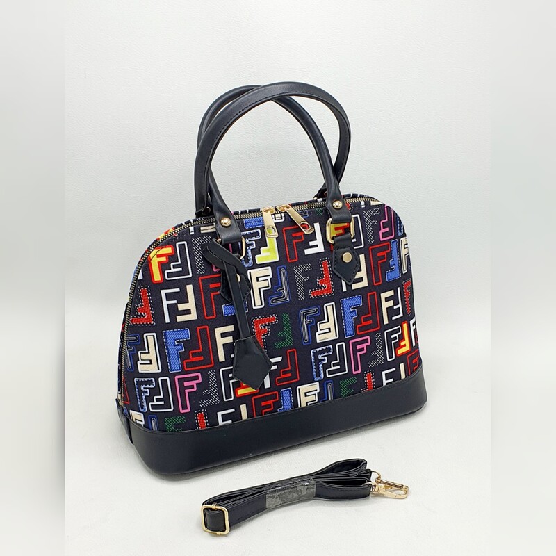 کیف دستی زنانه فندی حروف رنگی و ساده
کد108
