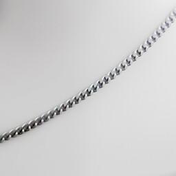 زنجیر نقره ظریف طرح فاخر مقیم با عیار 925 مخصوص گردنبند (50 سانتی متری)