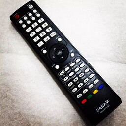 کنترل تلویزیون صنام دکمه سفید