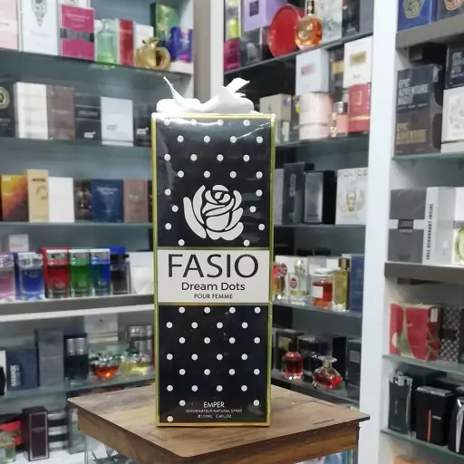 عطر و ادکلن زنانه فاسیو دریم داتز پور فم برند امپر ( EMPER - FASIO DREAM DOTS POUR FEMME) 