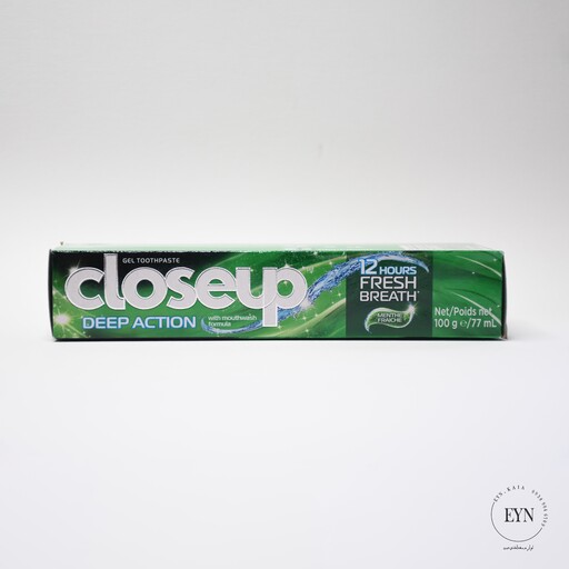 خمیر دندان کلوزاپ مدل دیپ اکشن منتول فرش Closeup Deep Action menthol fresh حجم 77 میل ویتنام