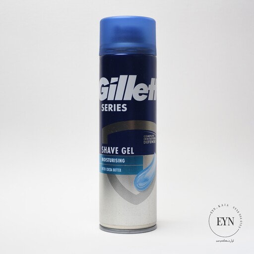 ژل اصلاح صورت ژیلت مدل Gillette Shave gel Moisturising حجم 200 میل انگلیسی