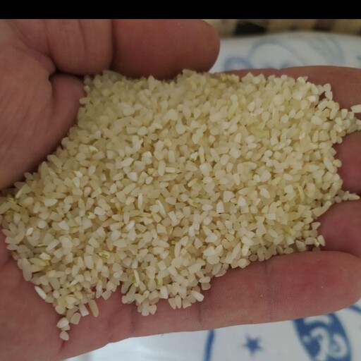 برنج نیم دانه کامفیروزی اصل 30کیلو  باربری پس کرایه