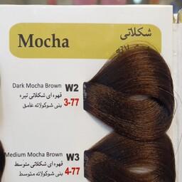 رنگ موی کالیون شکلاتی تیره 125 میل low ammonia کاملا گیاهی