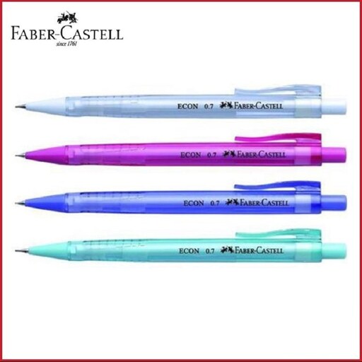 اتود 0.7 مداد نوکی برند فابرکستل مدل TRI-CLICK در4 رنگ Faber-Castell 