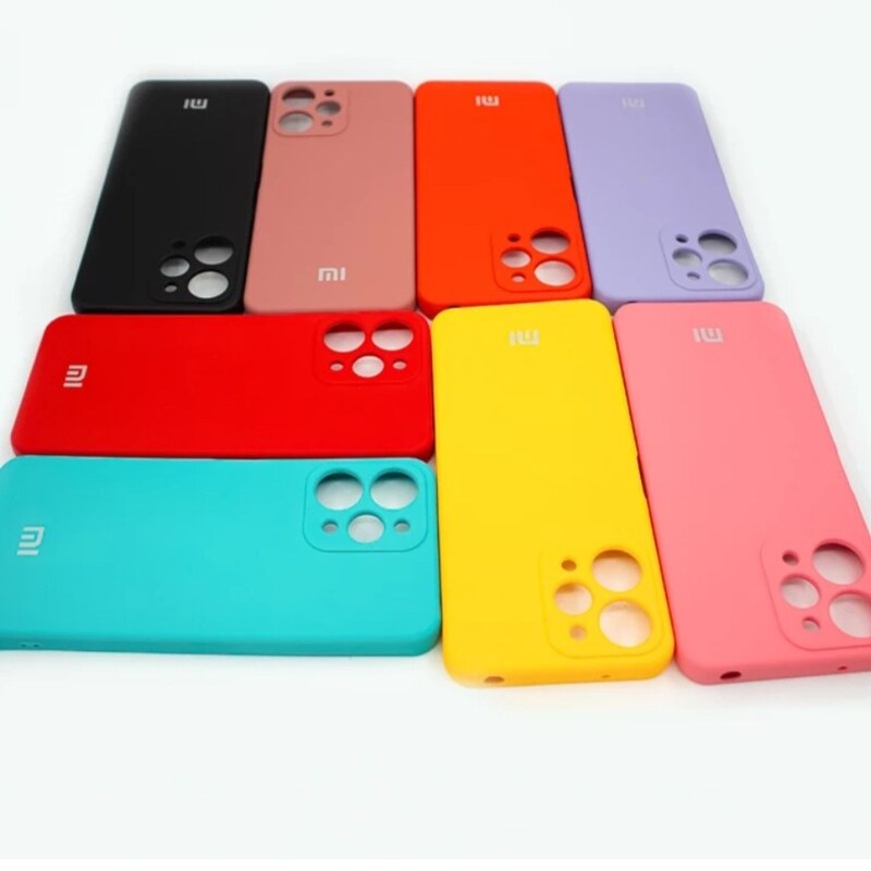 کاور(قاب)سیلیکونی گوشی شیائومی Redmi 12 در رنگبندی