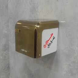 جادستمال توالت کاوردار بتیس مدل نگین رنگ سفید طلا (ارسال رایگان) 