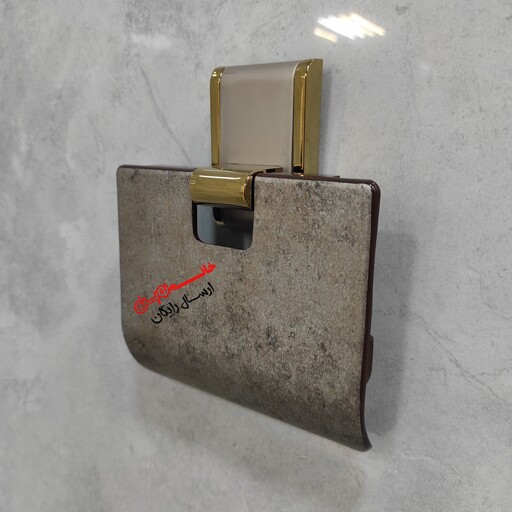 جادستمال توالت هارمونی مدل آوا رنگ پتینه طلایی  (ارسال رایگان) 