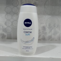 شامپو بدن نیوا NIVEA اورجینال آلمان NIVEA body shampoo cream Soft حجم 400 میل

