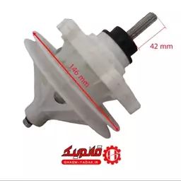 گیربکس ماشین لباسشویی دوقلو قاینار هزار خاری 11شیار 42mm