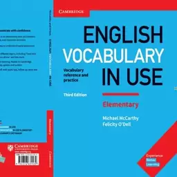 کتاب انگلیش وکبیولاری این یوز المنتری english vocabulary in use elementary  همراه با سی دی 