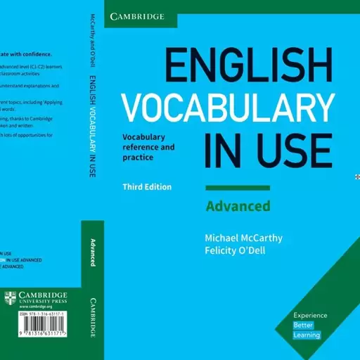 کتاب انگلیش وکبلیولاری این یوز ادونس english vocabulary in use advanced 