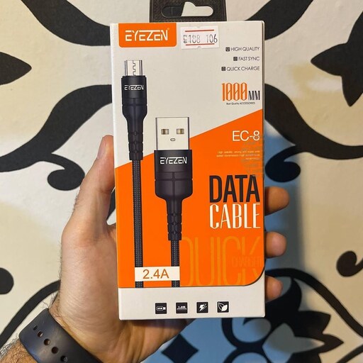 کابل شارژ Micro USB برند آیزن مدل EC-8