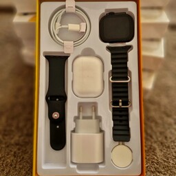 پک ساعت هوشمند و ایرپاد پرو X9 unique combination بسیار  جذاب و با کیفیت 