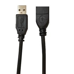 کابل افزایش طول USB 2.0 طول 5 متر رنگ سیاه
