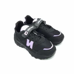کفش اسپرت دخترانه و پسرانه بچگانه نیوبالانس زیره پیو تزریق مستقیم کیفیت عالی رنگ مشکی طرح امین اسپرت کفش ورزشی ارزان