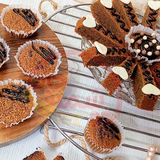 پودر کاپ کیک نسکافه خانگی خوشمزه جات300گرم بدون مواد نگهدارنده 