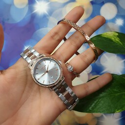 ست ساعت دستبند انگشتر زنانه کیفیت فوق العاد