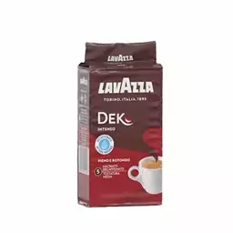 پودر قهوه لاوازا بدون کافئین اینتنسو LAVAZZA DEK Intenso وزن 250 گرمی