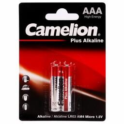 باتری دوتایی نیم قلمی Camelion Plus Alkaline AAA


