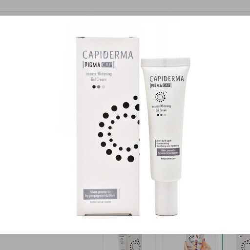  کرم روشن کننده ضدلک Capiderma Pigma Intense Whitening Gel Cream 30 Ml انقضا 1404

