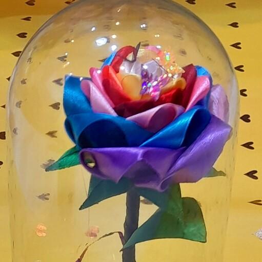 باکس گل شیشه ای کوچک
