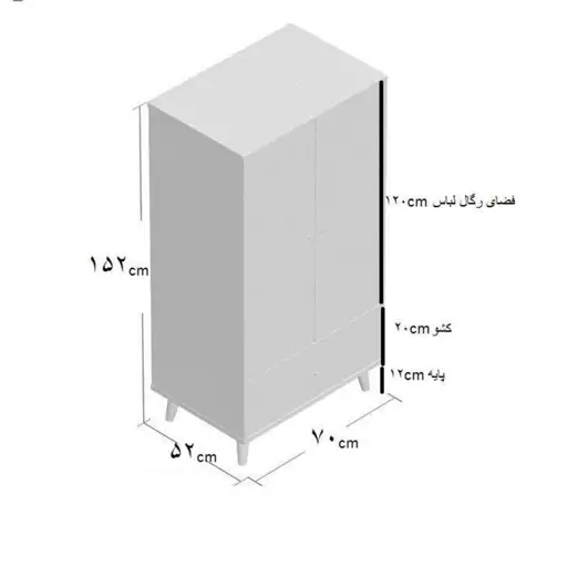 کمد لباس و ارگانایزر، کنسول،  ام دی اف