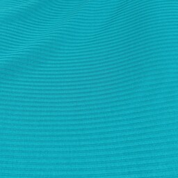 تریکو آکاردیونی رنگ فیروزه ای عرض 180 سانتیمتر  دارای کشسانی