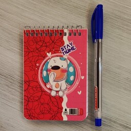 دفتر یادداشت کوچک طرح دار