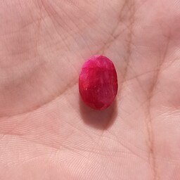 سنگ یاقوت سرخ اصل معدنی سایز بزرگ زیبا .. .