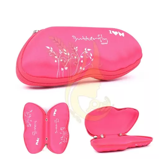 کیف عینک بچه گانه پروانه ای(Children butterfly glasses bag)