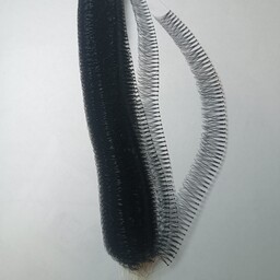 مژه ریسه ای سایز 14 ابریشمی بسته 40 عددی انواع مژه ریلی فیشر کینگ کایلی موژه هیدن سه بعدی چسب کاشت موقت مژه مصنوعی موجود