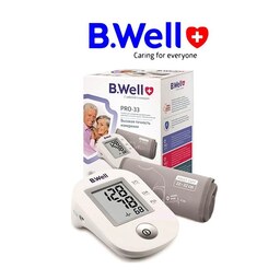 دستگاه فشار خون دیجیتال اتوماتیک بازویی B.Well سوئیس pro33 با  7 سال گارانتی