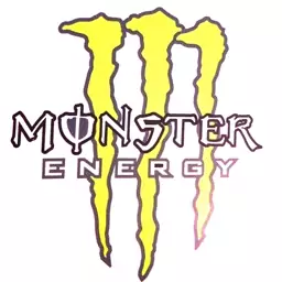 برچسب اسپورت خودرو مانستر سبزMONSTER ENERGY برچسب بدنه استیکر خودرو اسپورت