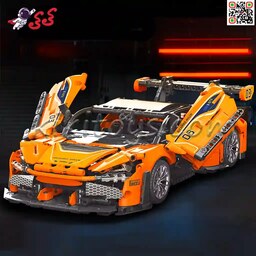 لگو ماشین مک لارن GT3 720S نارنجی بزرگ برند مویو MOYU 88313