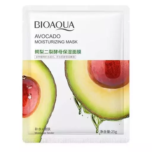 ماسک ورقه ای صورت آووکادو بیواکوا BIOAQUA 