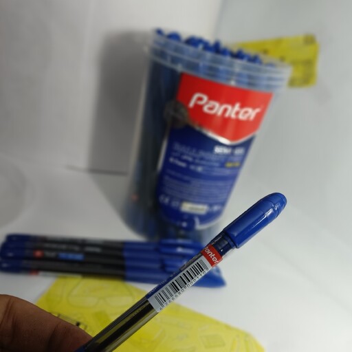 خودکار پنتر  ژله ای هفت دهم رنگ آبی