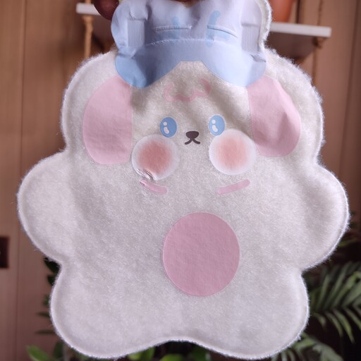 کیسه آب گرم مدل کنفی خرسی خرگوشی سایز کوچک اندازه کف دست فانتزی کیوت دخترانه 