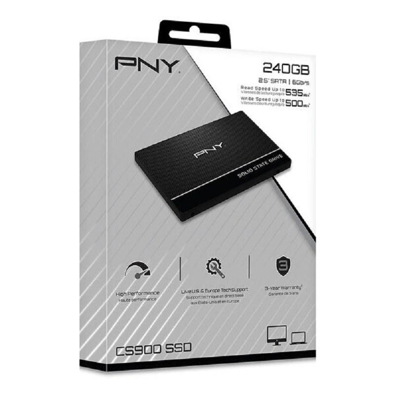 حافظه اس اس دی اینترنال پی ان وای مدل SSD PNY CS900 ظرفیت 240 گیگابایت