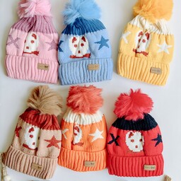 لباس بچگانه  کلاه زمستانه وارداتی                 