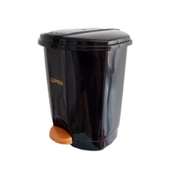 سطل زباله پدالی کوچک رنگ مشکی 