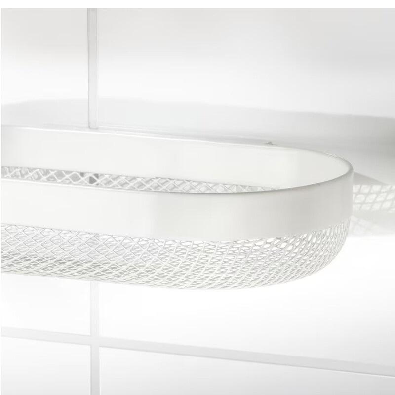 شلف دیواری آیکیا مدل DRONJONS. سفید. ابعاد  20 در 11 در 3 سانتیمتر. کدمحصول 105.156.35