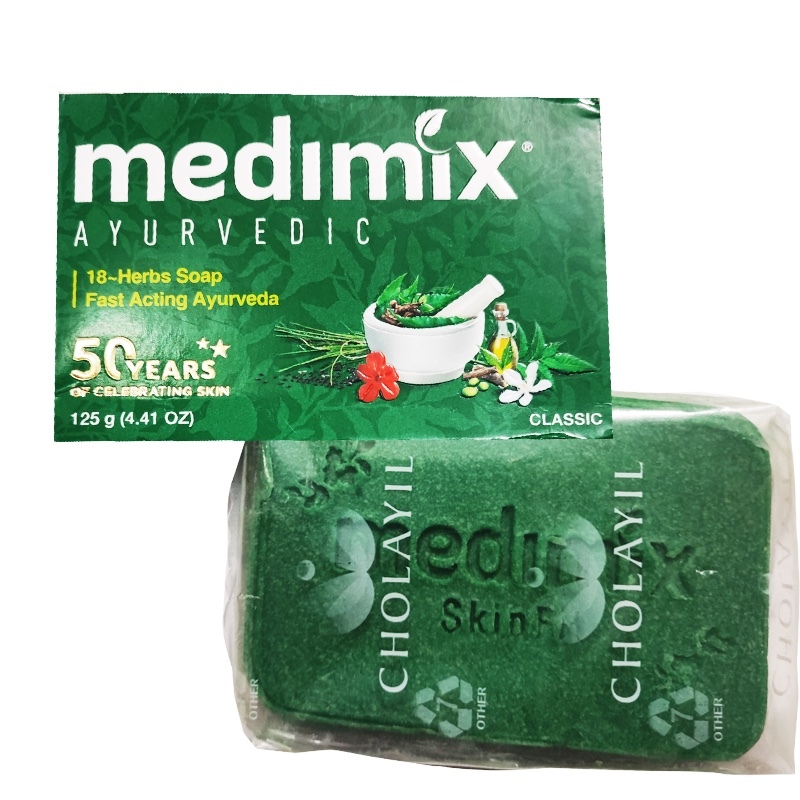 صابون ضد جوش و شفاف کننده پوست گیاهیی medimix