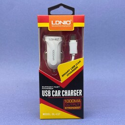 شارژر فندکی الدینیو اورجینال C17 مدل LDINIO DL C17 Car Charger