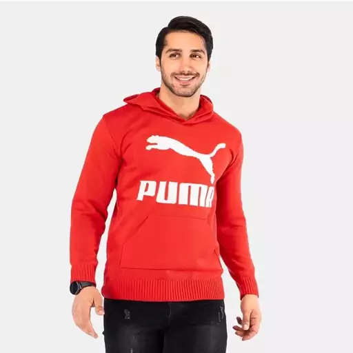 هودی بافت مردانه کلاه دار Puma کد 30796
آستین	بلند
جنس	نخ پلی استر
رنگ	قرمز
سایز	فری سایز  مناسب L و XL 
طرح پارچه	ساده