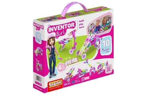 اسباب بازی ساختنی انجینو مجموعه 10 مدلی دخترانه (Inventor)